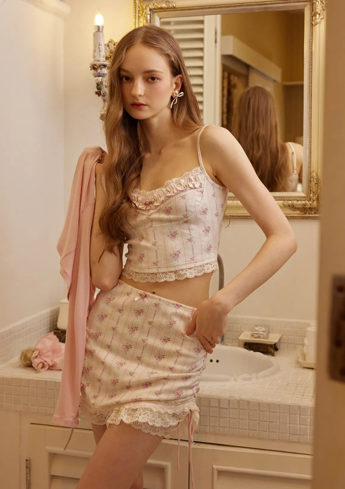 Chambord Ballet Knit Skirt
