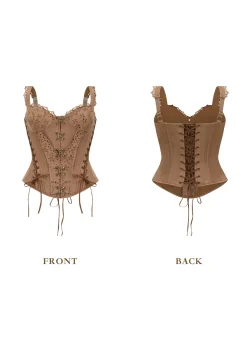Chocolina Suede Corset