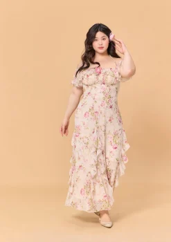Curve & Plus Blooming in the Sun Dress