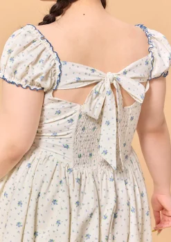 Curve & Plus Blueberry Jam Jar Dress