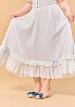 Curve & Plus Dear White Pages Dress