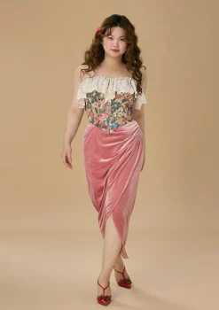 Curve & Plus Flower & Banquet Corset