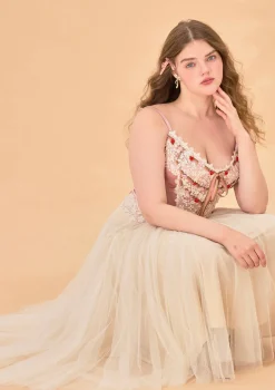 Curve & Plus Flower Fairy Corset