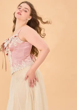Curve & Plus Flower Fairy Corset