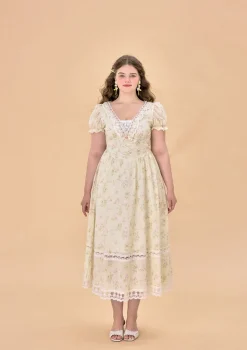 Curve & Plus Garden Tea Party Corset Dress