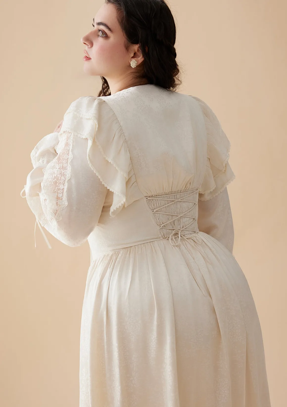 Curve & Plus Glitter Butterfly Dress