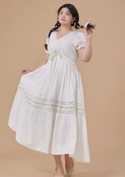 Curve & Plus Green Apple Paradise Dress