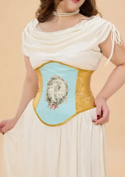 Curve & Plus Holy Golden Crown Corset (underbust)