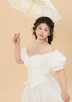 Curve & Plus "I Flipped" Corset Dress