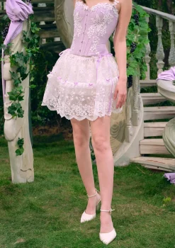 Curve & Plus Ice Grape Skirt