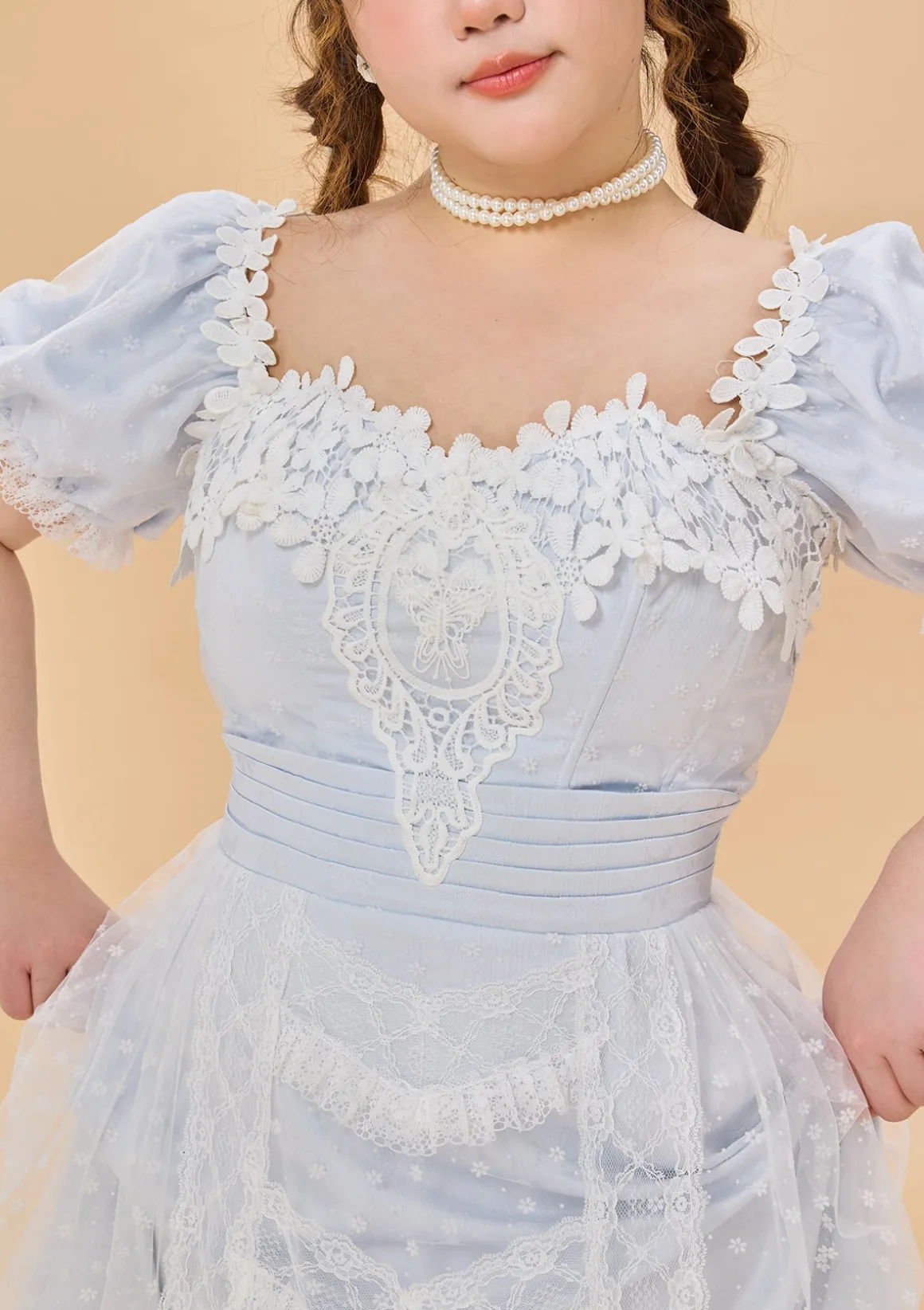 Curve & Plus "Island Paradise" Corset Dress
