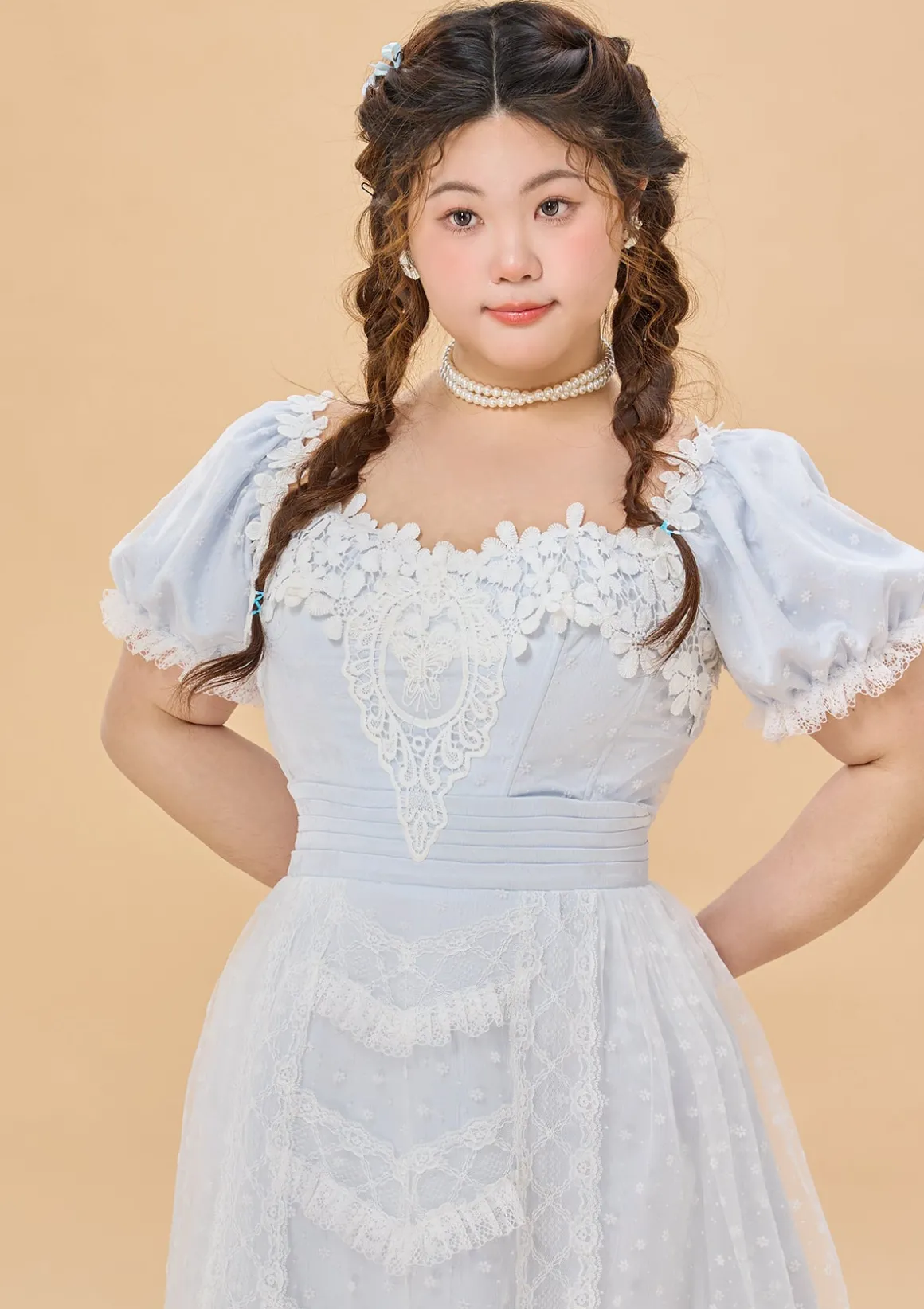 Curve & Plus "Island Paradise" Corset Dress