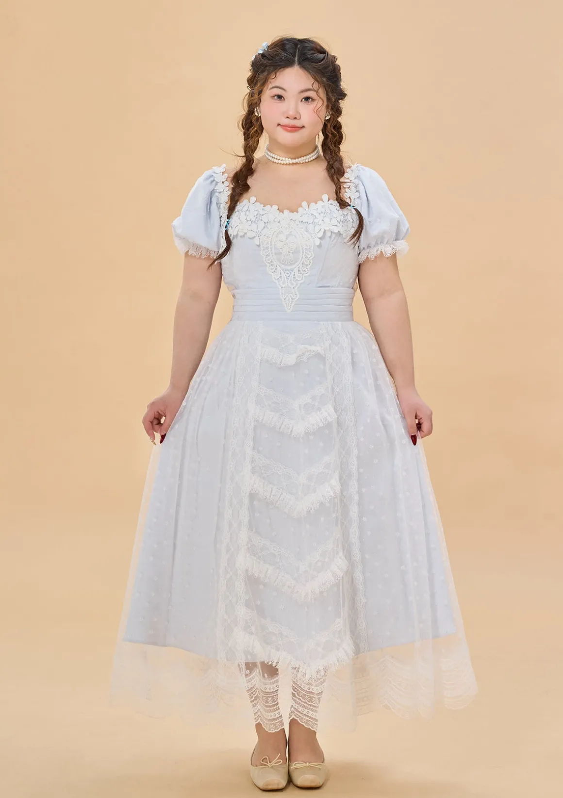 Curve & Plus "Island Paradise" Corset Dress