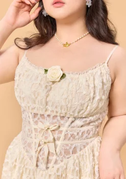 Curve & Plus Jasmine's Dream Net Corset