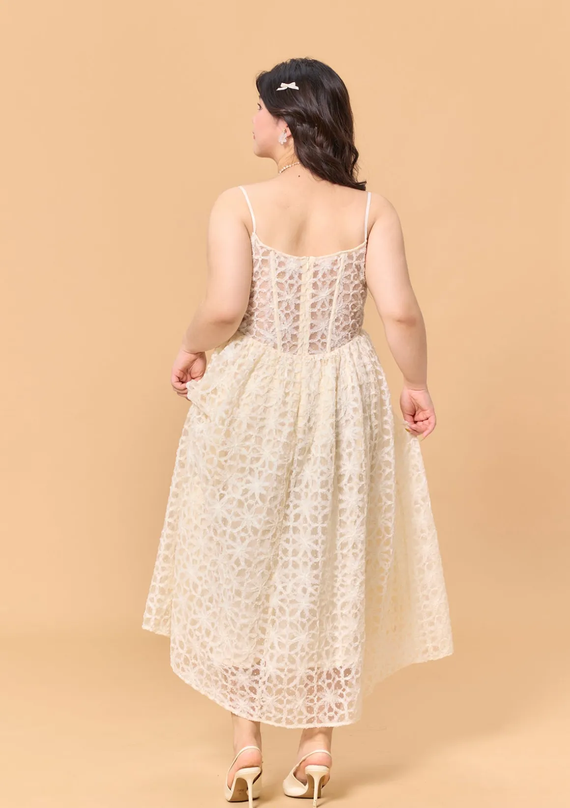 Curve & Plus Jasmine's Dream Net Corset