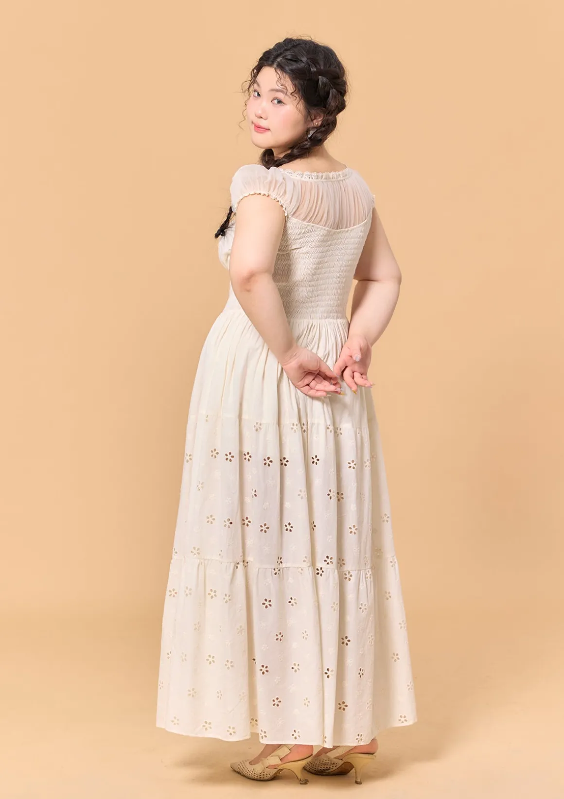 Curve & Plus Little White Rabbit Dress
