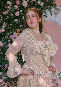 Curve & Plus Miss Cinnamon Corset Dress