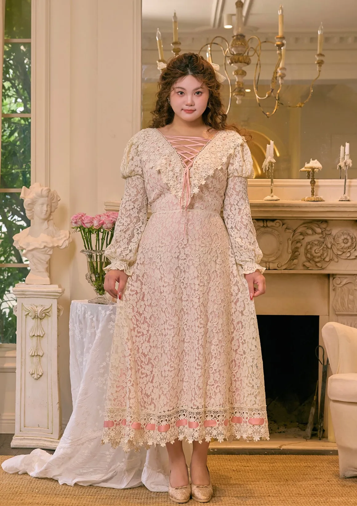 Curve & Plus Monologue Poem of Rose Dress