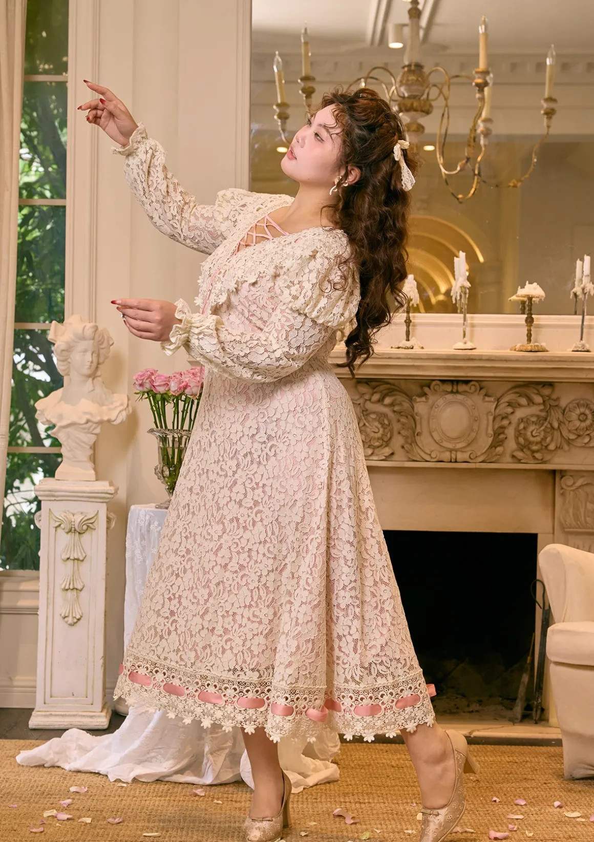 Curve & Plus Monologue Poem of Rose Dress