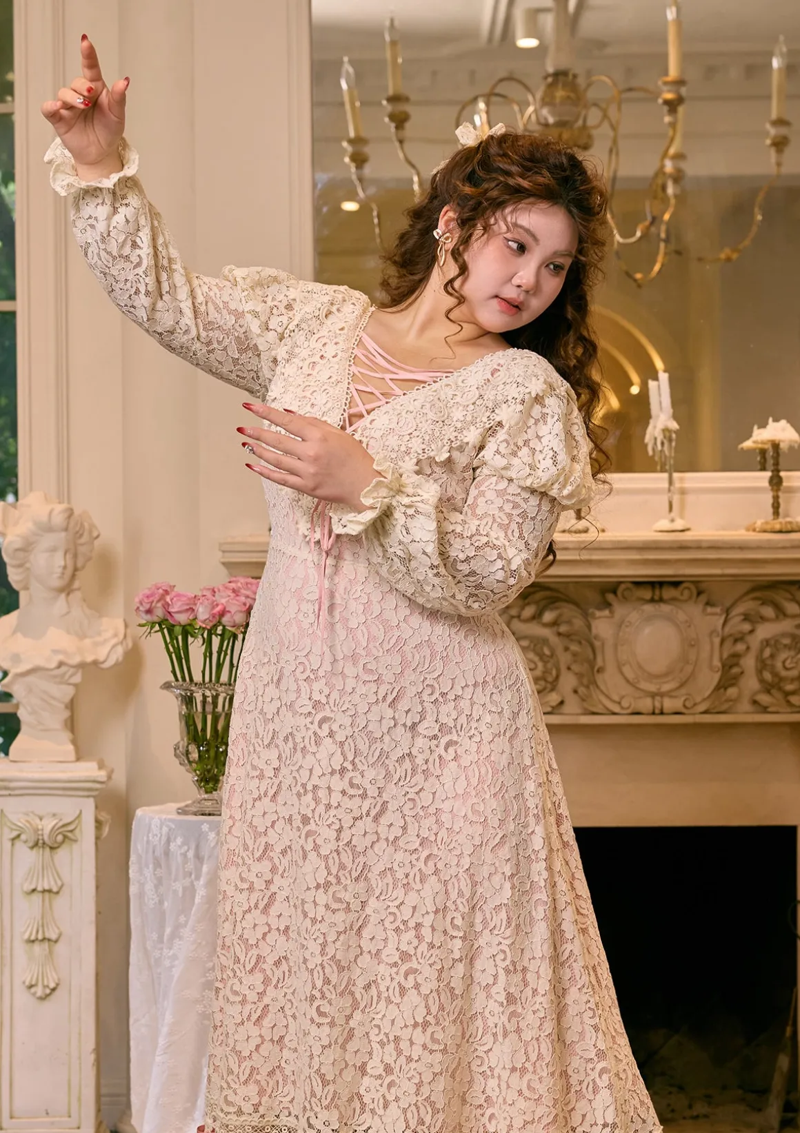 Curve & Plus Monologue Poem of Rose Dress