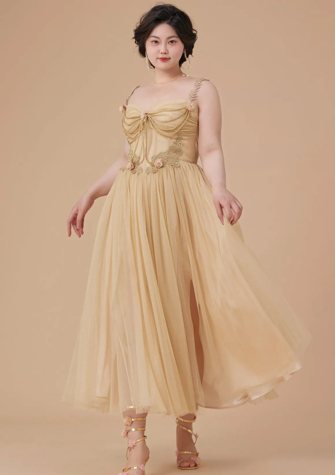 Curve & Plus Nile Rose Corset Dress