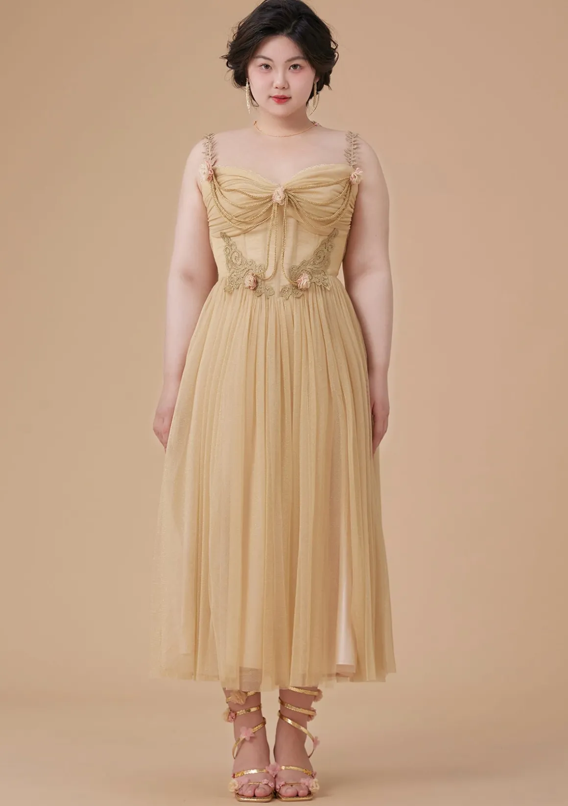 Curve & Plus Nile Rose Corset Dress
