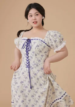 Curve & Plus Petrea Volubilis Corset Dress
