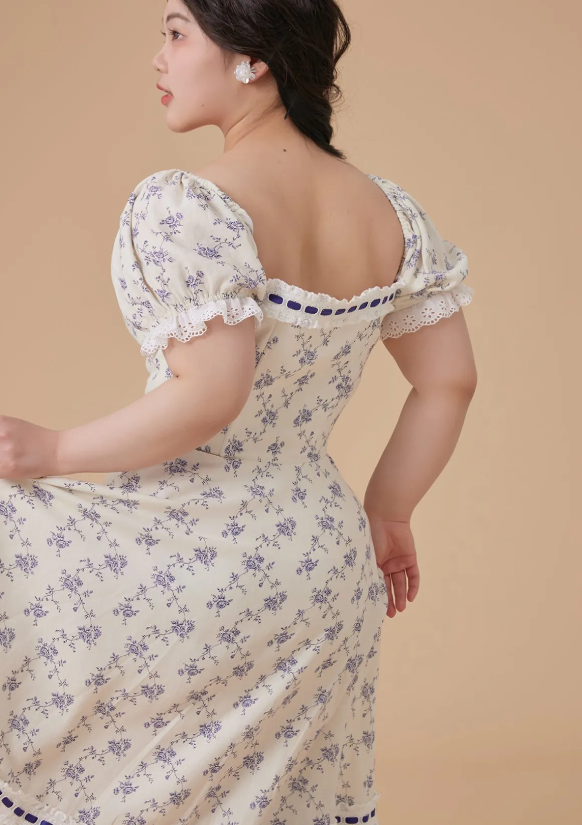 Curve & Plus Petrea Volubilis Corset Dress