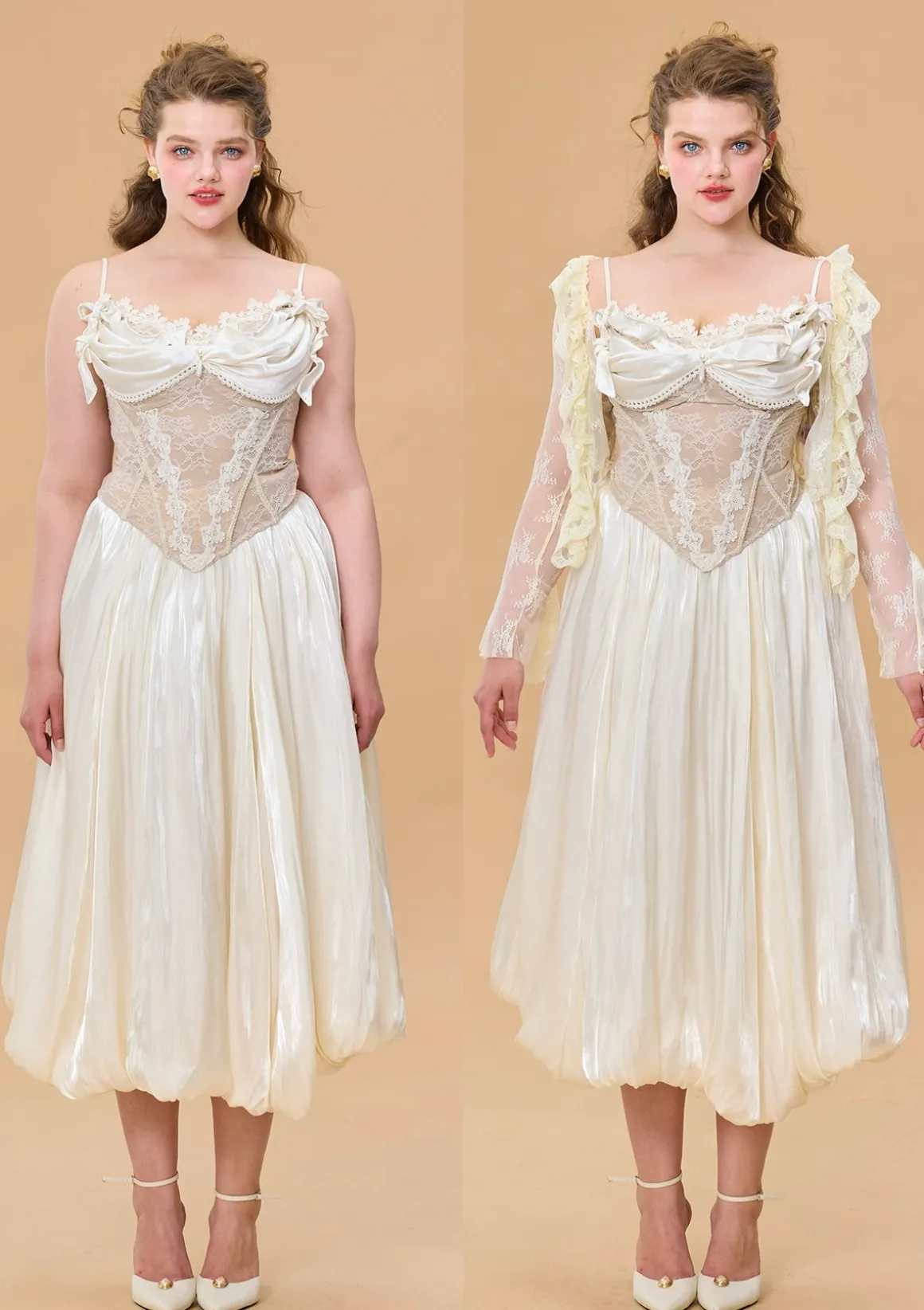 Curve & Plus "Ribbon of Venus" Corset