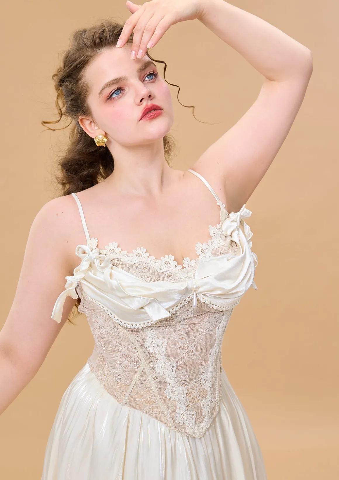 Curve & Plus "Ribbon of Venus" Corset
