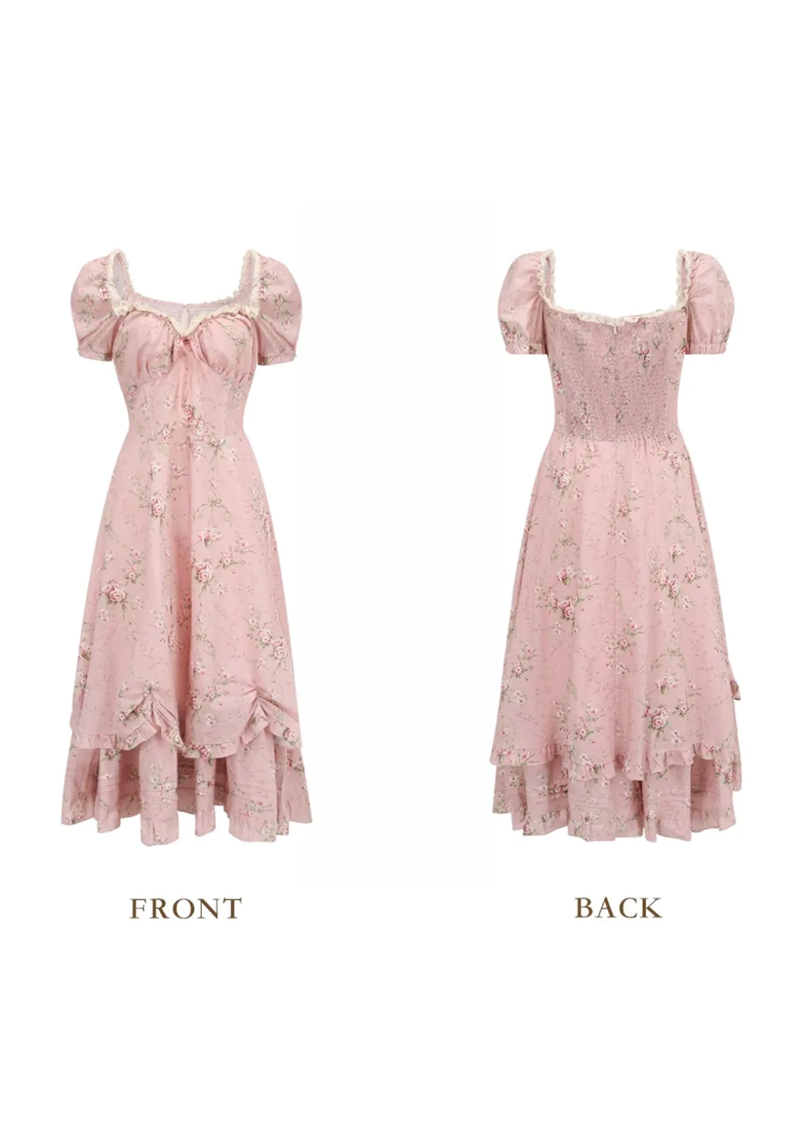 Curve & Plus Rosa Rubus Story Corset Dress