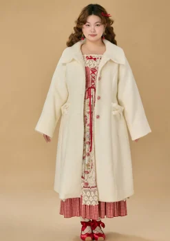 Curve & Plus Strawberry Senior Alumnael Coat