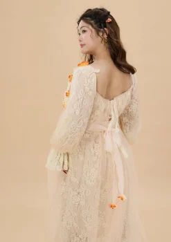 Curve & Plus Sunset & Orange Ocean Dress