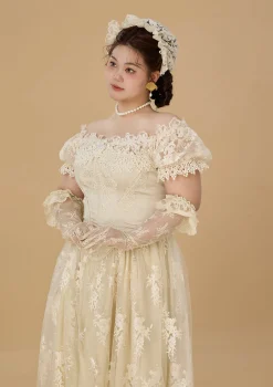 Curve & Plus The Tear of Blossom and Candle Corset Dress