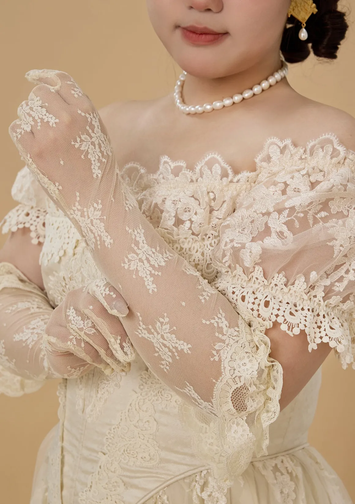 Curve & Plus The Tear of Blossom and Candle Corset Dress