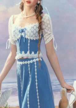 Dream Blue Coast Corset