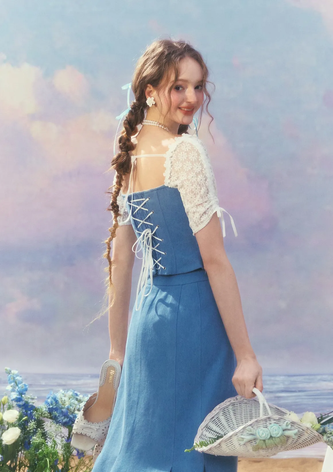 Dream Blue Coast Corset