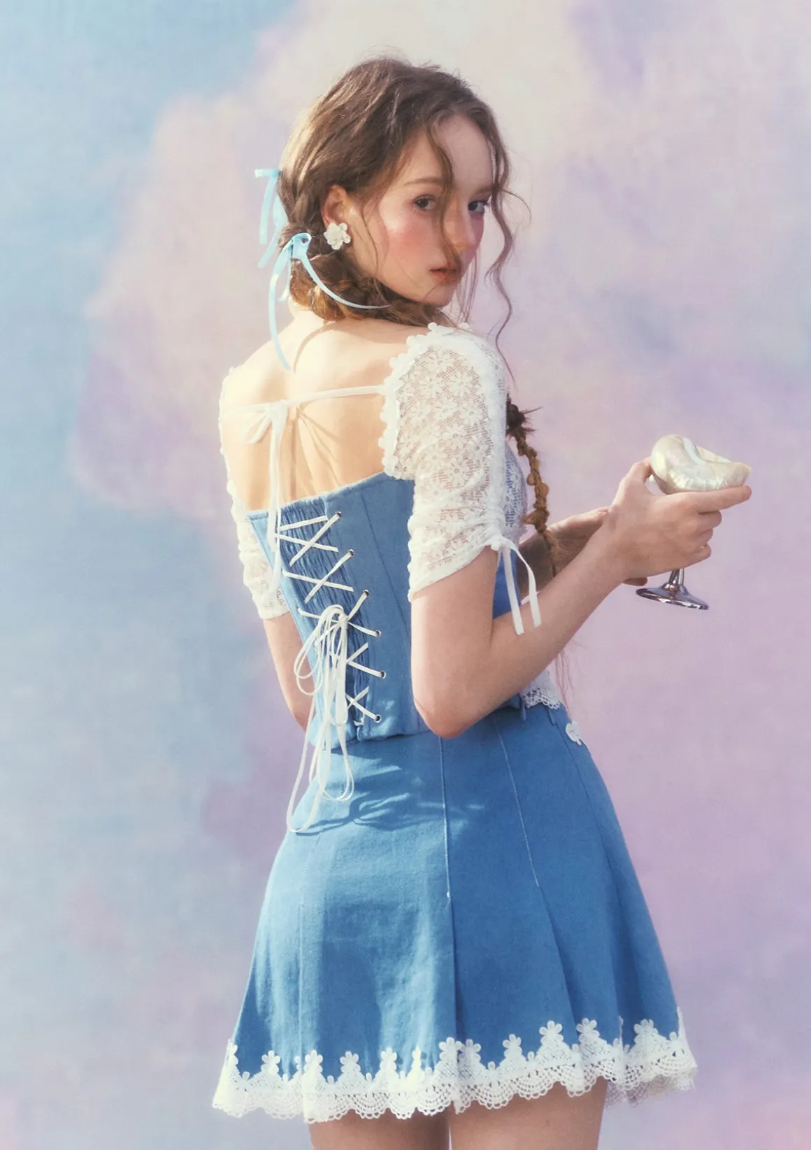 Dream Blue Coast Corset