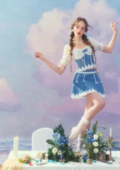 Dream Blue Coast Skirt