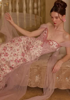 Floral Disc Fairy Corset Dress