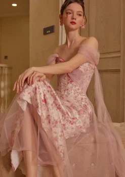 Floral Disc Fairy Corset Dress