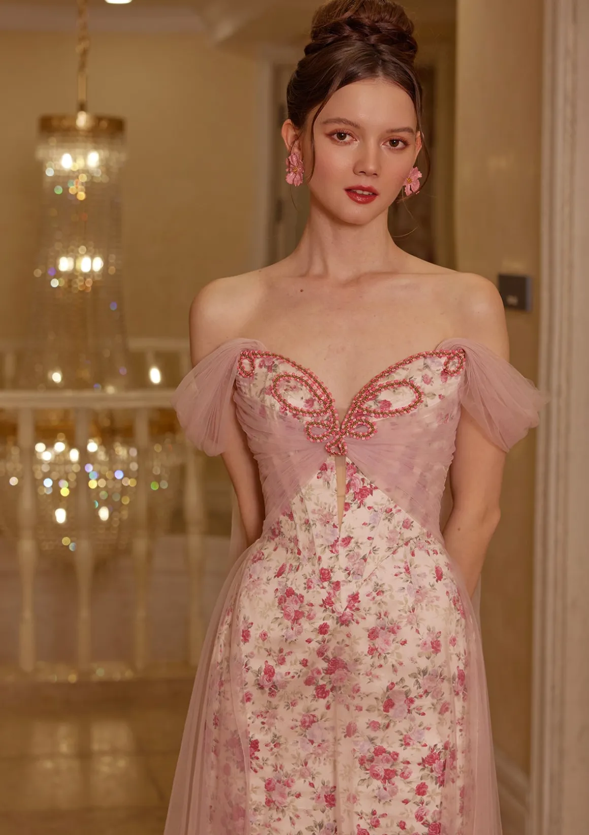 Floral Disc Fairy Corset Dress