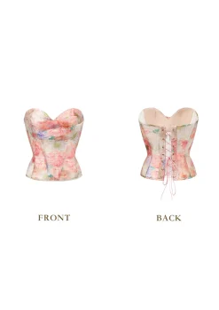 Floral Mirror Corset
