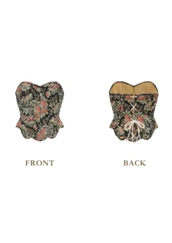 Flower & Mirror Corset