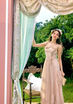 Flower Kissing Wonderland Corset Dress