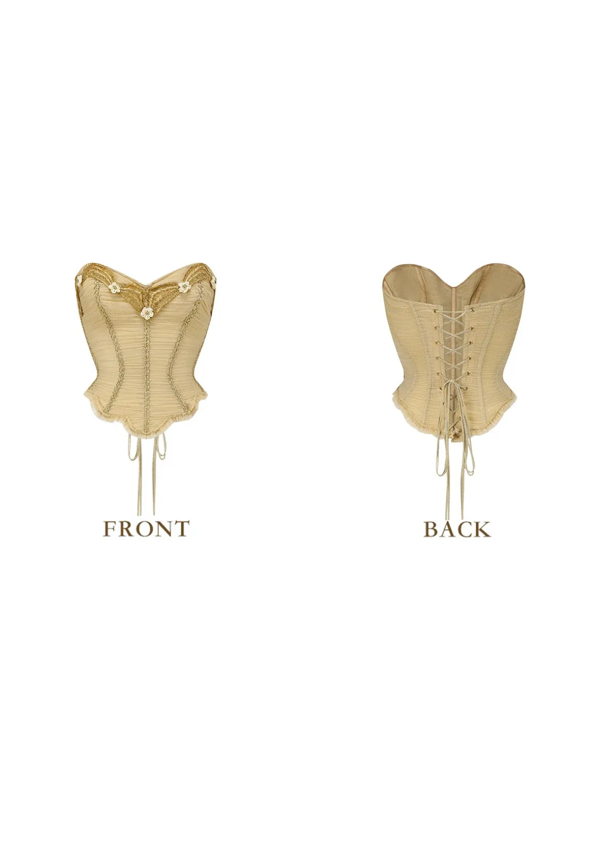 Holy Golden Palace Corset