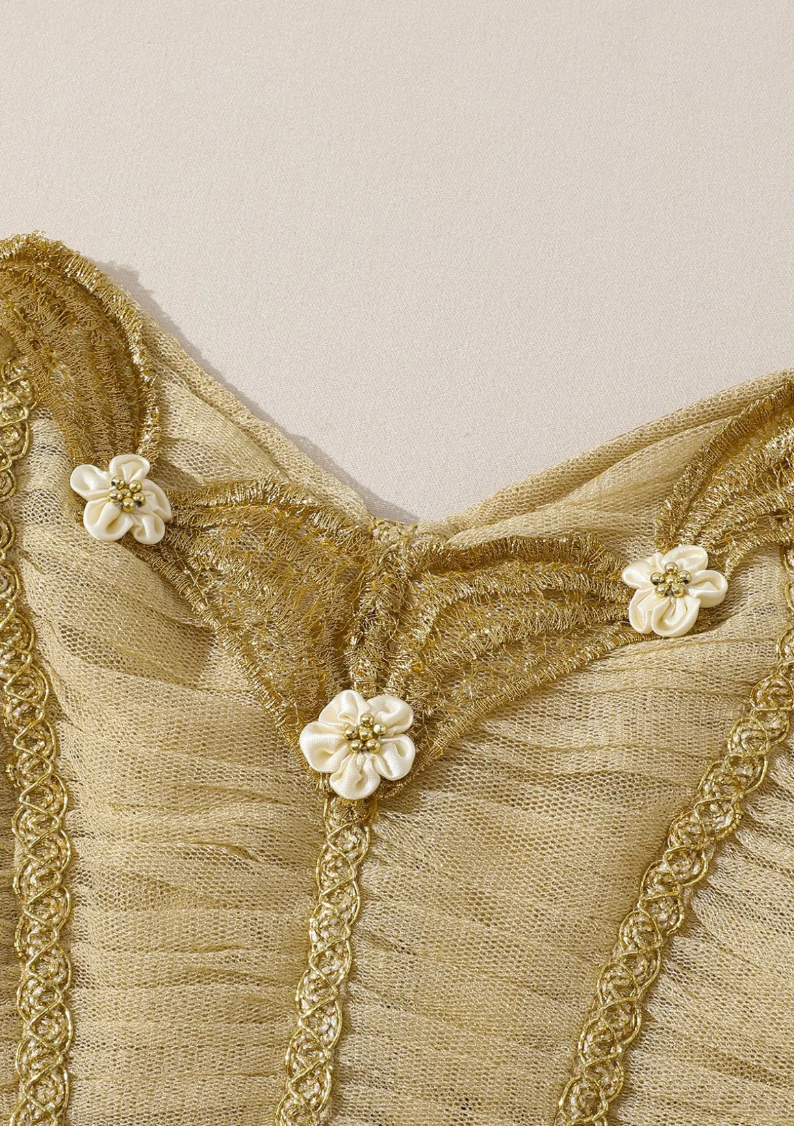 Holy Golden Palace Corset