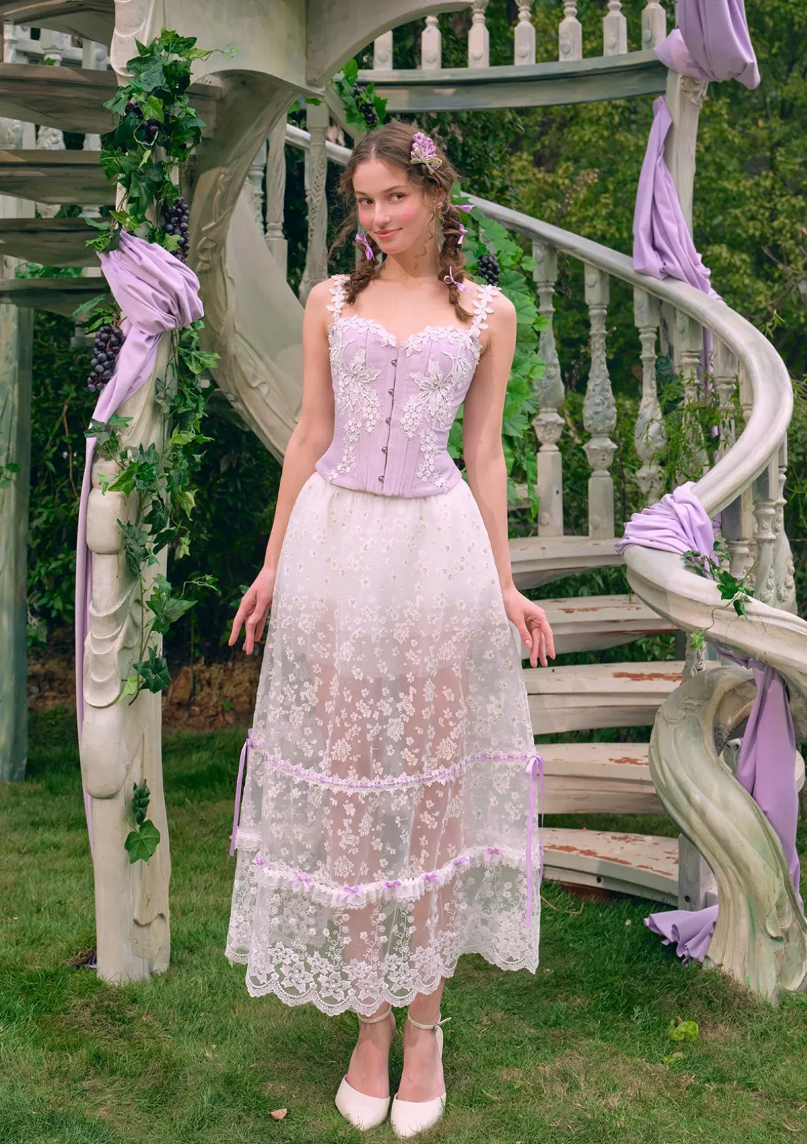 Ice Grape Skirt