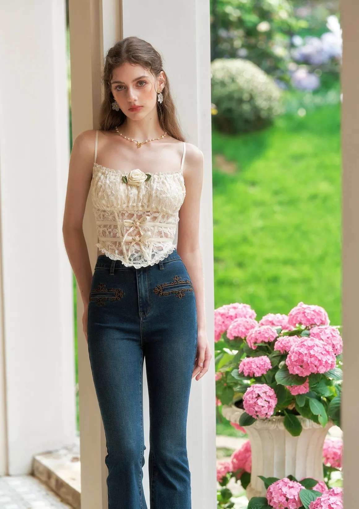 Jasmine's Dream Net Corset