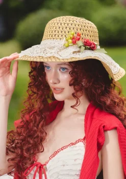 Jasminette & Cherry Hat